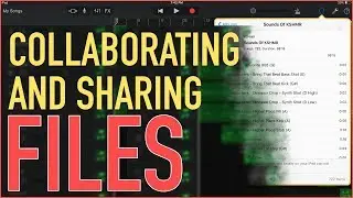 iPad Music Production: SHARING FILES And Collaborating! (Tutorial) (iOS Garageband)