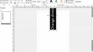 How to make your font more cool in MS Publisher