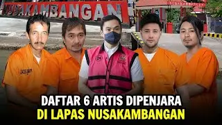 Besides Ammar Zoni, these six artists have also been imprisoned in Nusa Kambangan.