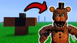 Cara spawn FREDDY di mcpe