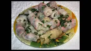 Маринованные овощные голубцы. Приятного аппетита!