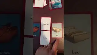 English Prepositions Lesson | Under the or on the? | Prep It Flashcards Game
