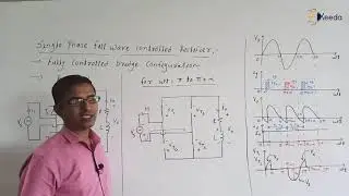 Mastering Single Phase Fully Controlled Bridge Rectifier | RL load: Circuit Operations