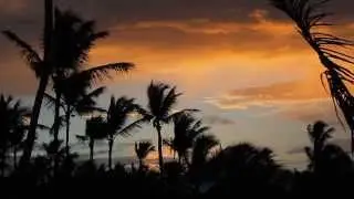 Morning over the Dominican Republic. Утро над доминиканой