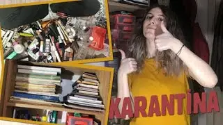 DOLABIMI DÜZENLİYORUM | MAKYAJ MALZEMELERİM - KİTAPLARIM - DERGİLERİM