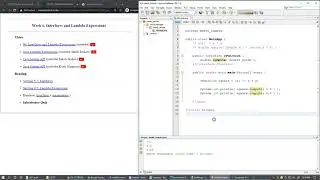 6.5 Lambda Expression, Lambda function, Functional Interface