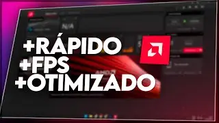 Configurando o Painel AMD RADEON Adrenalin Para MELHORAR o FPS em JOGOS