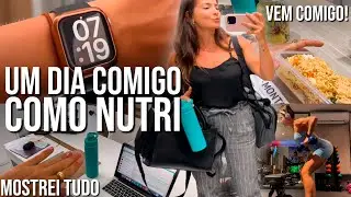 UM DIA COMIGO COMO NUTRICIONISTA | VLOG | MINHA ROTINA | TREINO