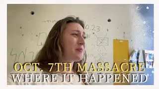 October 7th Massacre - Nova festival, burnt cars, border with Gaza, terror attacks | Israel Vlog 97