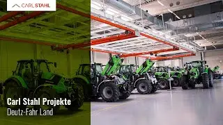 Carl Stahl Projekte - DEUTZ-FAHR LAND | Carl Stahl Hebetechnik