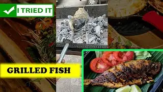 Grilling a fish. It's really delicious | I Tried #9