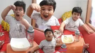 EATING MACARONI CHEESE RABBIT-STYLE - I story eps.305.