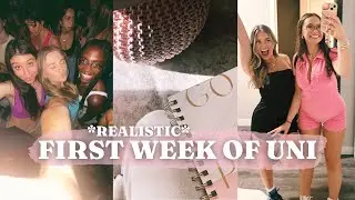 FIRST WEEK OF COLLEGE VLOG | freshman at WLU !!