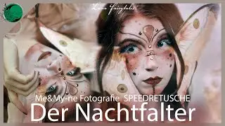 Speedretusche , der Nachtfalter || Die Motte || Me&My-ne Fotografie