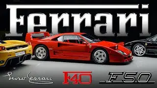 Ferrari's own Holy Trinity - F40, F50 & Enzo