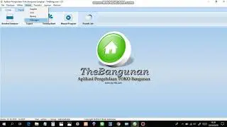 Aplikasi Toko Bangunan | Program Toko Bangunan | Sotware Toko Bangunan