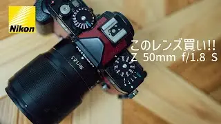 【買うなら今】NIKKOR Z 50mm f/1.8S【長期レビュー】