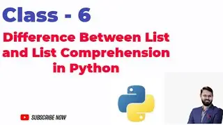 use of list comprehension in python.  difference between list and list comprehension