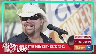 Country music star Toby Keith has died