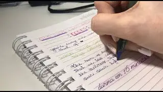 ASMR ESCREVENDO PARA VOCÊ DORMIR 🌙