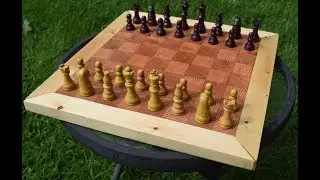 End Grain Chess Board