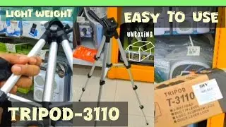 TRIPOD - 3110 / LIGHT WEIGHT / FOR VIDEOGRAPHY / EASY TO USE