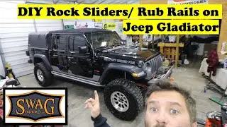 DIY Rock Sliders/Rub Rails for Your Jeep Gladiator JT