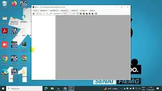 Configurando o Terminal Software da Keyence para conectar com um sistema e visão