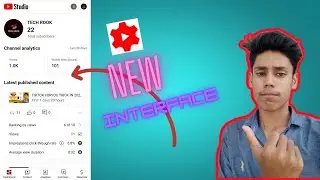 Youtube Studio New Interface 🔥