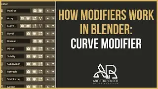 How modifiers work in Blender: Exploring the Curve modifier