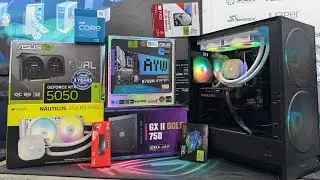 How To Build I ASUS B760M-WiFi I RTX5050 I intel-i5 I Step by Step Assembly