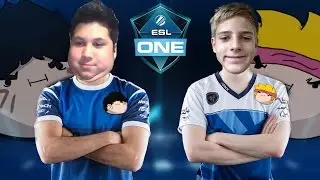 Lightsaber Fighting: Connor vs. Blake [Parkway Park] - ESL One San Jose - Grand Final