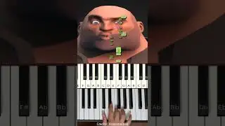 tf2 scat man heavy [Piano Tutorial]