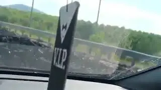 Грузовик со сливами попал в аварию 21.08.18