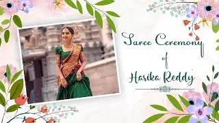 Half Saree Ceremony Invitation Video | Half Saree Invitation template | AfterFX Templates
