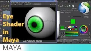 How to Create Eye Shader in Autodesk Maya