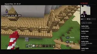 Building in Minecraft with Dubstep