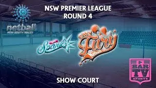 2018 Samsung Premier League Round 4 - U20s/Opens - Showcourt - UTS Sparks v GWS Fury