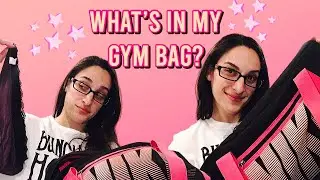 WHAT'S IN MY GYM BAG?! | fitness + physique update