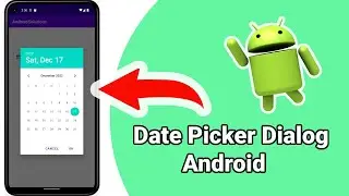 How to use Date Picker Dialog in Android