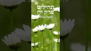 תהילים פרק יח | Psalms of King David, chapter 18 