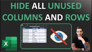 Excel Tips - Hide or Remove All Unused Rows and Columns in Excel