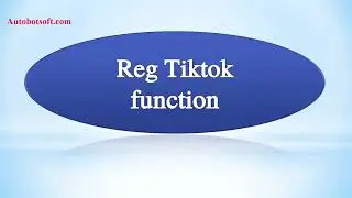 How to Auto Create Tiktok accounts | Tiktok Marketing tool