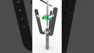 Bearing Puller Design and Animation | Solidworks | Keyshot | Industrial Design | CAD