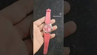 Hmt kohinoor on notch type Italian leather strap. Designed , handmade & handstitched by shaan.k