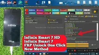 Infinix Smart 7 hd frp bypass with Unlock tool | Infinix Smart 7 frp  Bypass | X6516 frp bypass