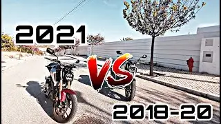 Honda CB125R 2020 VS Honda CB125R 2021