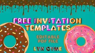 FREE Invitation Templates Editable PDF File