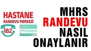MHRS ile Hastaneden Randevu Alma RANDEVUYU ONAYLAMA Bilgisayardan