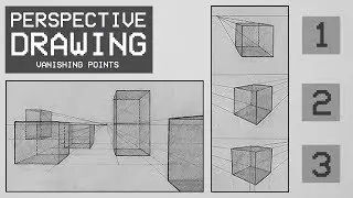 Perspective Drawing 3 - What are Vanishing Points?
